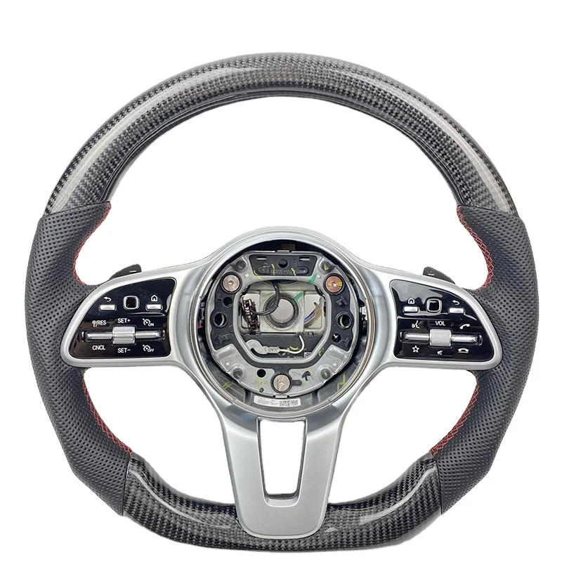 Углеродное волокно для автомобиля mercedes benz c-class A-class b e-class gla/glc/gle старая модель на новый amg 809 руль