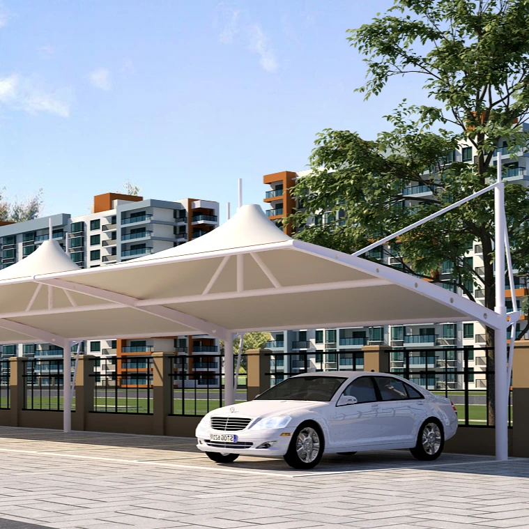 XZ OEM ODM Customized waterproof shade net modern for car metal carports attached to house