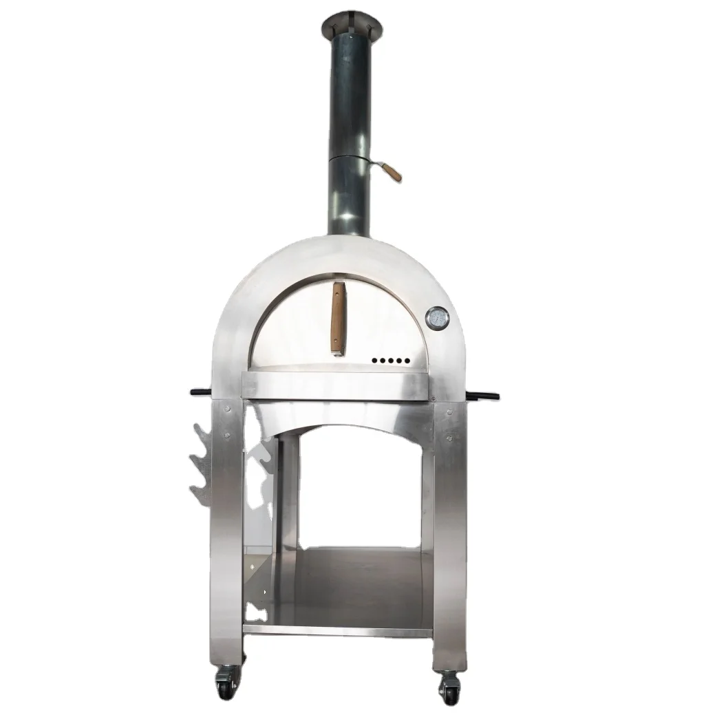 Outdoor wooden  Pizza Oven for  Backyard charcoal Outdoor Kitchen