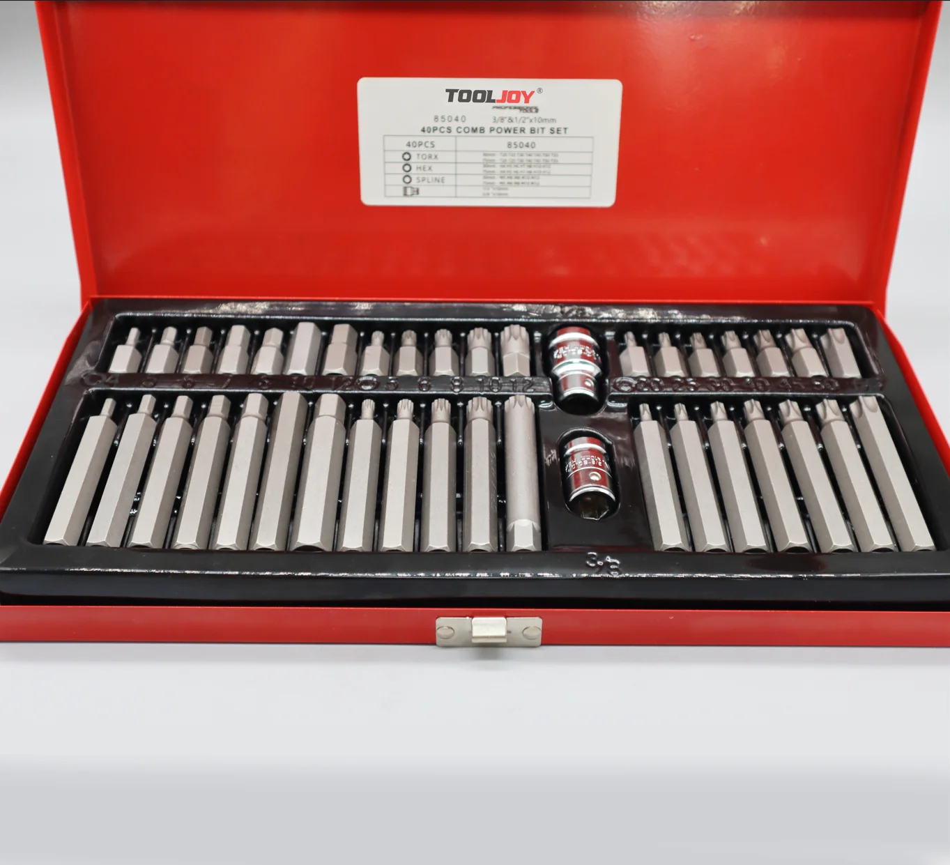 CRV/S2 Material 40PCS car repair tools hardware tools sleeve screwdriver bit set hex torx bit socket set good quality