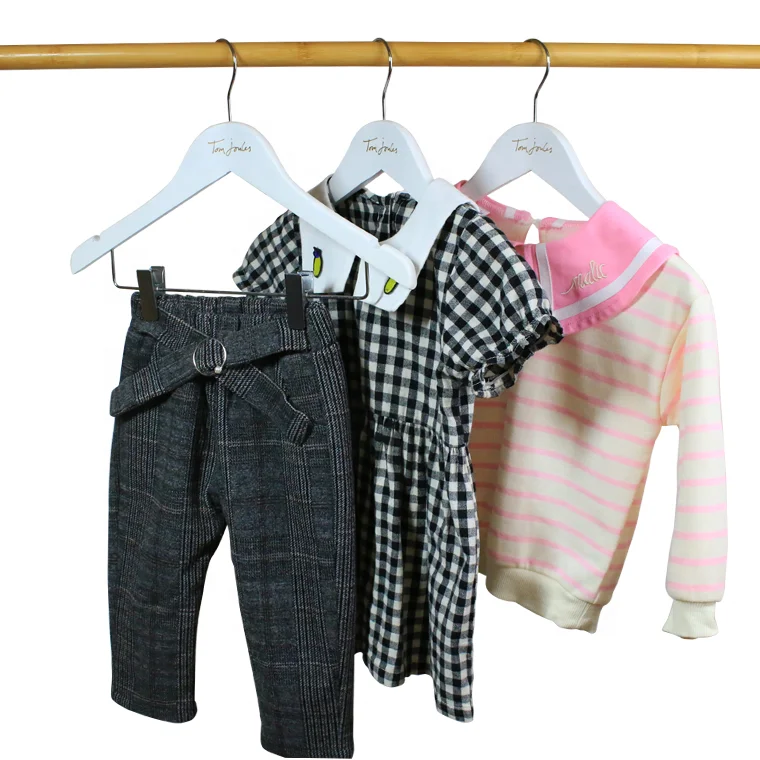 Customized Fashion Brands Hangers For Kids Suitis Display Retail Stores