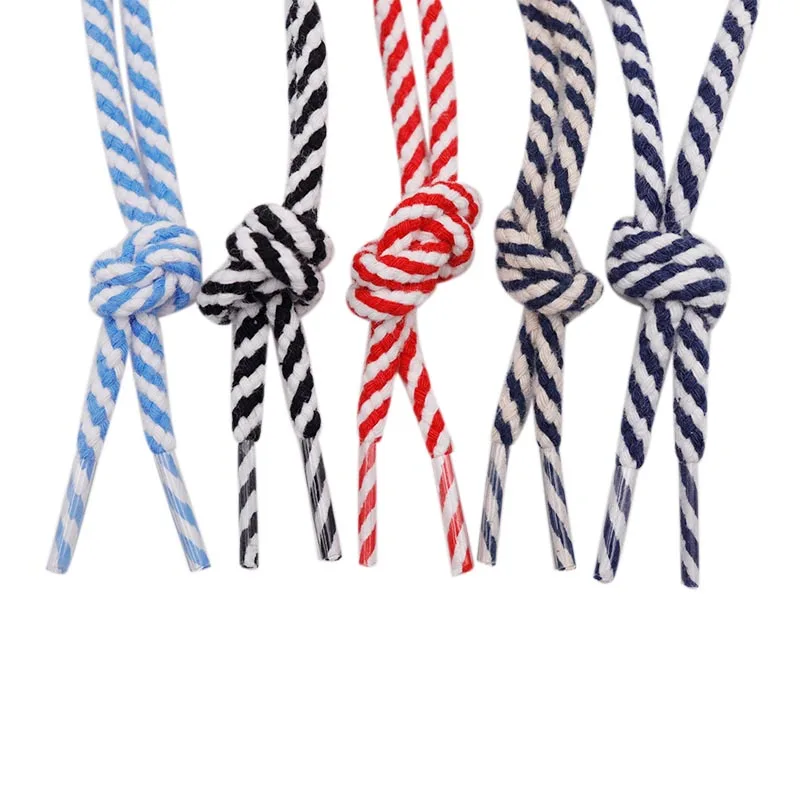 Weiou Factory direct selling Round Polyester shoelaces Length 100 CM Athletic bootlaces for Trendy shoes