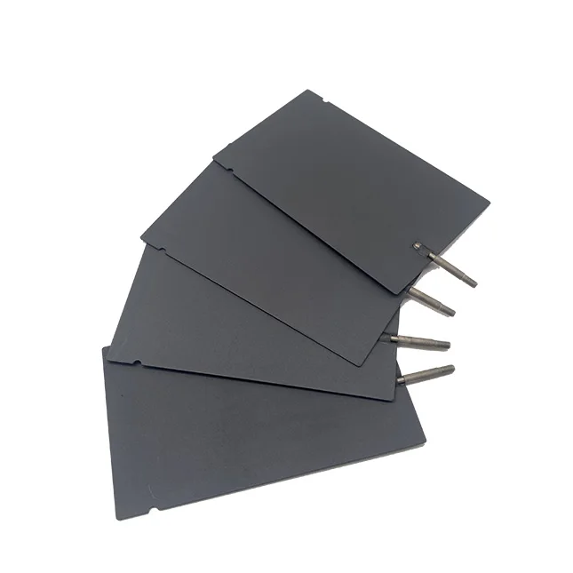 Titanium electrode plate for swimming pool salt chlorinator