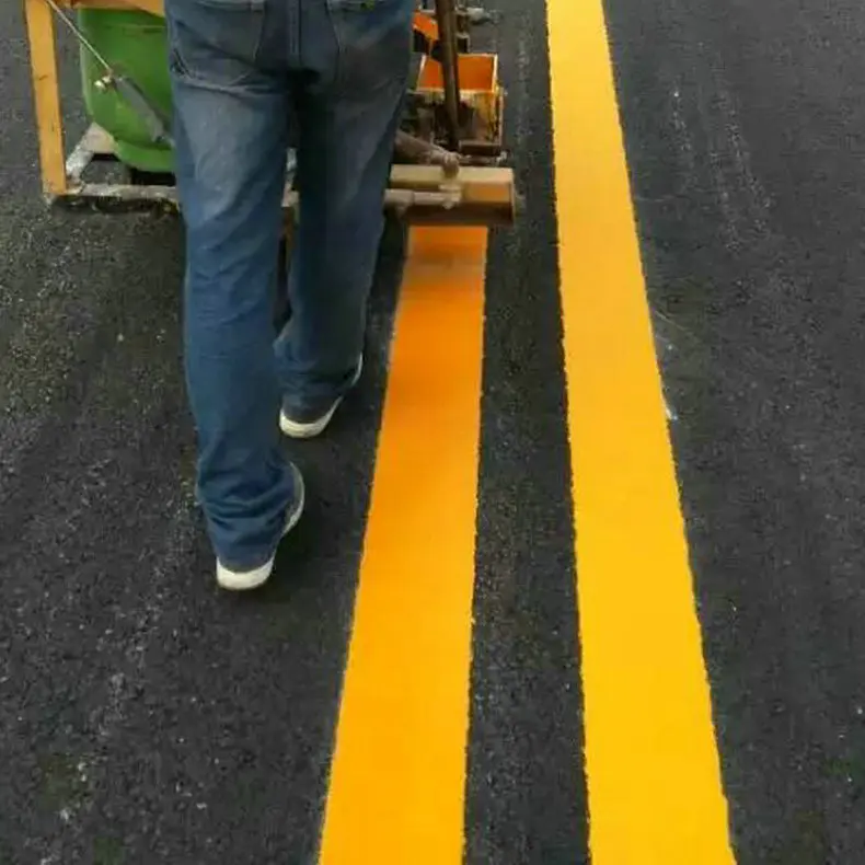 South American countries hot selling road line paint  3-5 minutes quick drying Thermoplastic road marking paint
