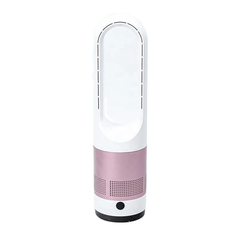 Household Air Cooler Circulation Noiseless Bladeless Tower Fan With Remote Control