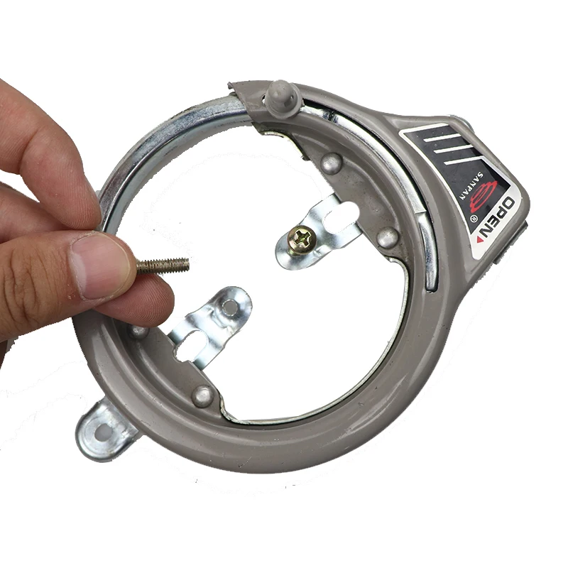 Hot Selling Lock Black Color Bike Safety Bicycle Key Anti Theft Heavy Duty Cycle Lock Accessories Made In China