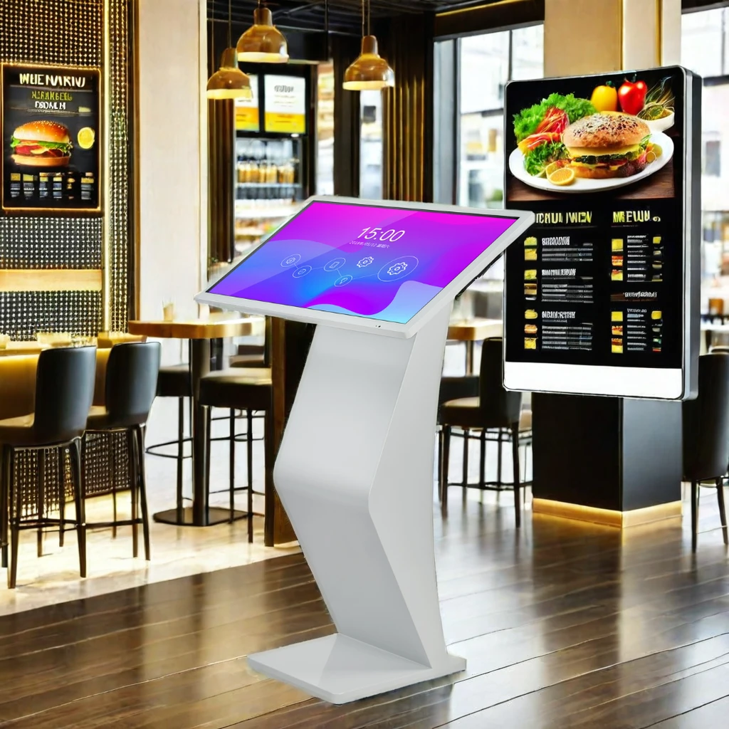 21 5 Дюймов K Тип базовый рекламный дисплей digital signage планшетный Стенд киоск цены рекламные дисплеи