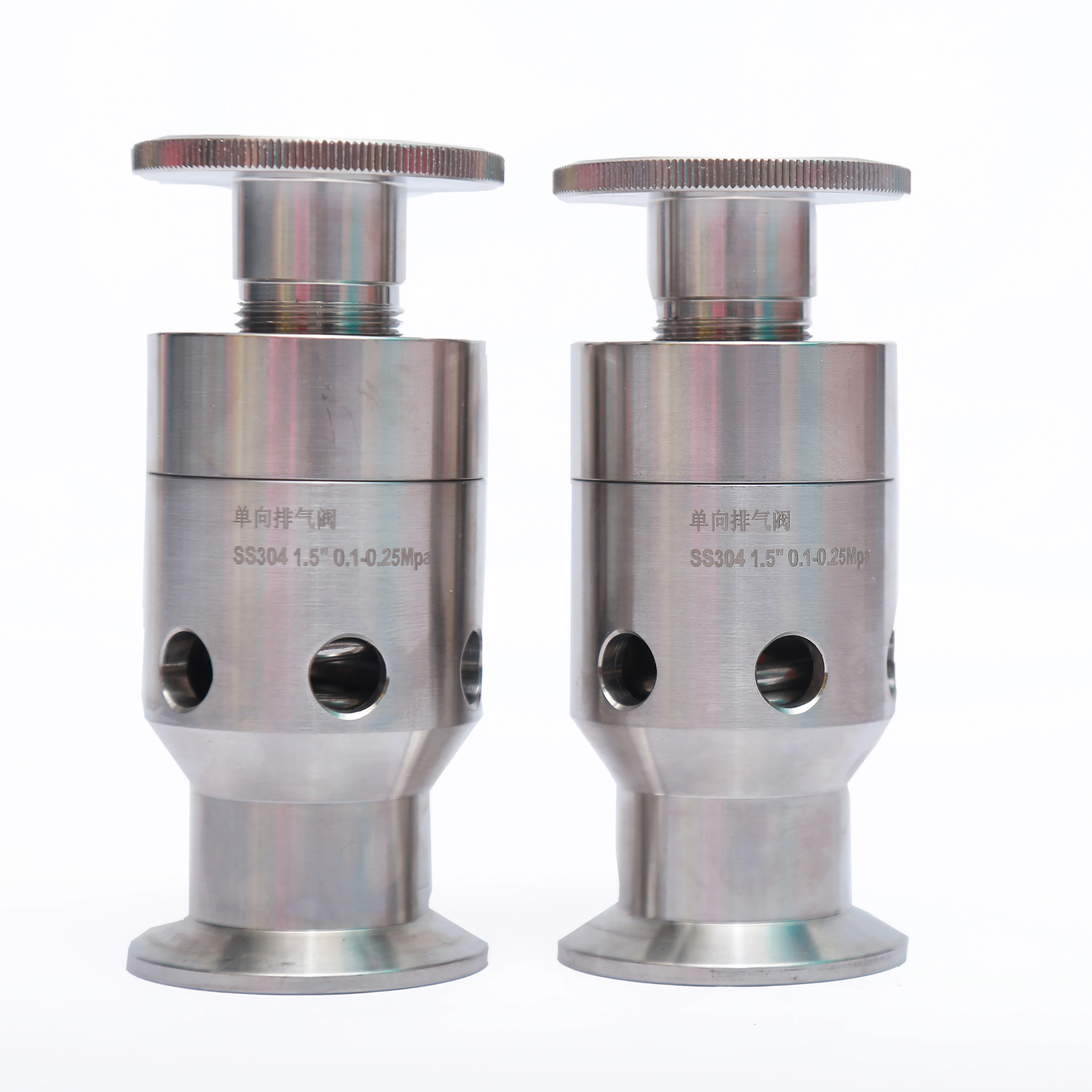 Tri Clamp WENHAN Stainless Steel 304 Air & Vacuum Release Valve