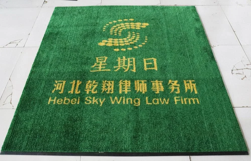 Popular Personalized Promotional Indoor Outdoor Welcome Floor Digital logo PVC Printing Mat