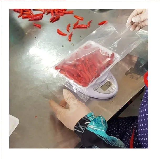 Frozen stemless Red pepper chilli, supper hot and spicy with affordable price