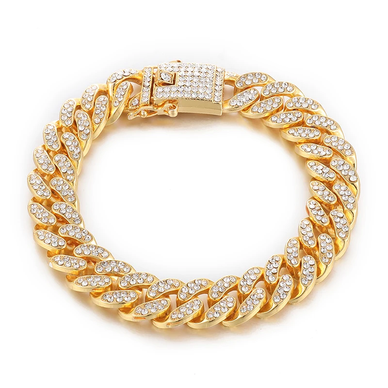 New Arrival 13mm Miami Cuban Link Bracelets For Men Fashion