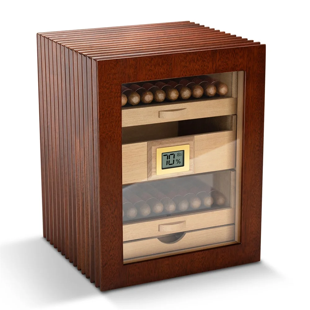 CIGARLOONG Made in China Cigar Humidor Cedar Wood and Keep Constant Humidity Control for Cigar Accessories Cases/Humidors