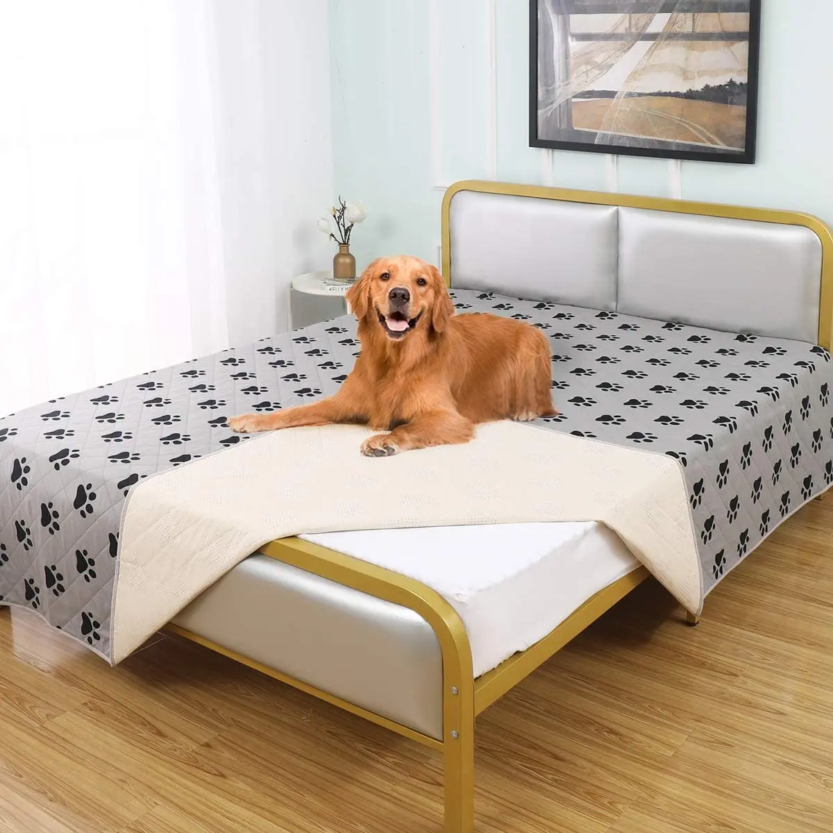 Washable dog Pee pad Puppy Training Urine pet Diaper Pads Reusable Potty Pet Dog Pee Pad