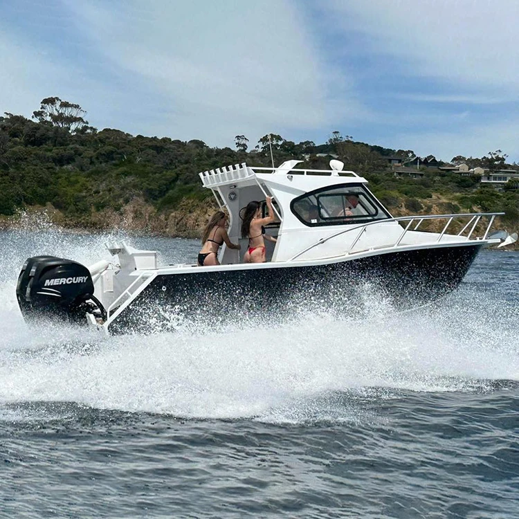 Aluminum Fishing Boat 250-350Hp Small Fishing Boat With Motor And Trailer Fishing Boat With Motor