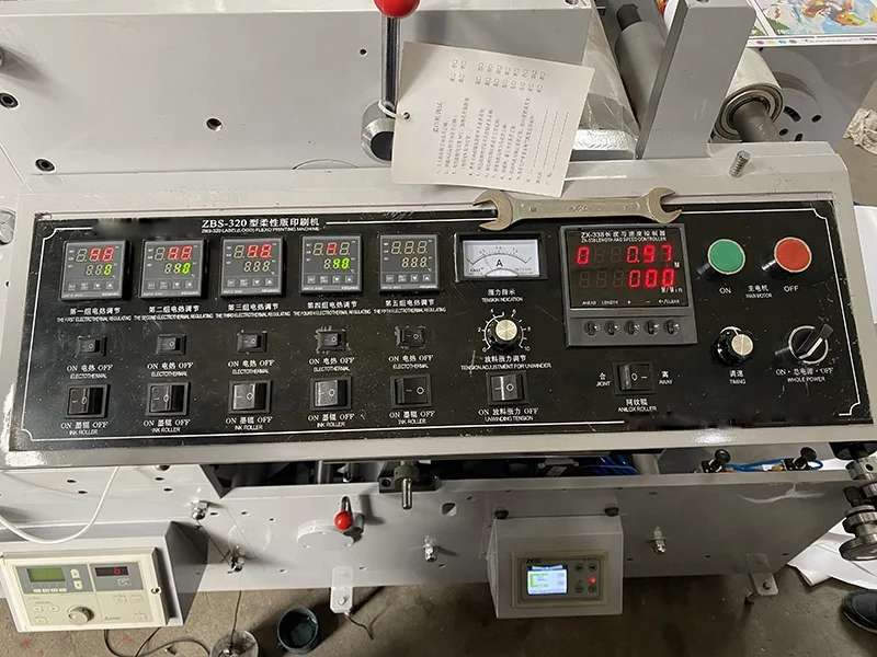 
Hot Sale 6 colors Hot Sales Aluminum foil label paper flexo printing machine 