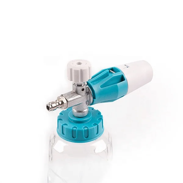 Прозрачная пенопластовая пушка Snow Master