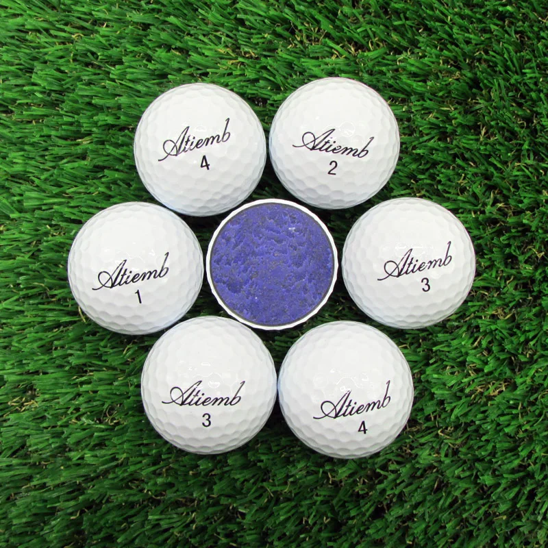 High Quality 3-Layer Surlyn Tournament Golf Balls Custom Logo Three-Piece Ball Options Available PU Urethane Rubber golf balls