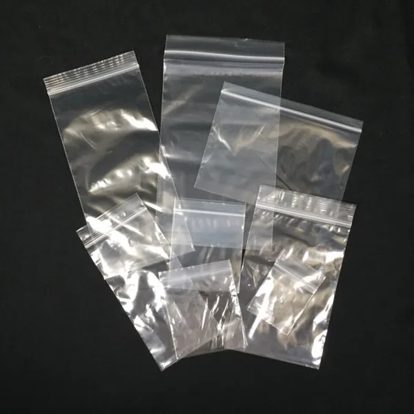8x8 4 Mil HEAVY DUTY Zip lock Top Seal Clear Poly Bags Jewlery Hardware Plastic Packaging Bags