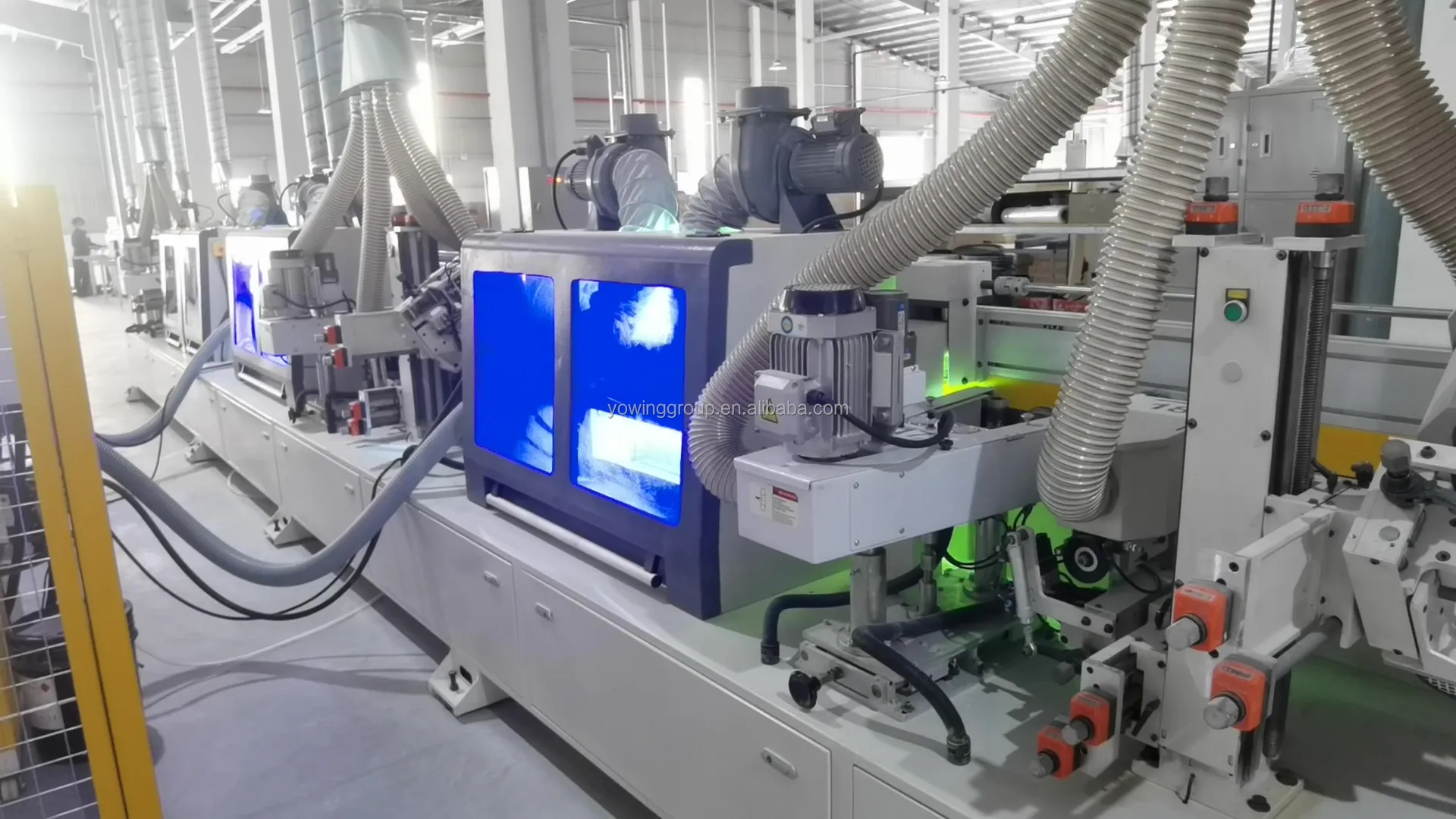 UV Edge Roller Putty filling Painting Machine