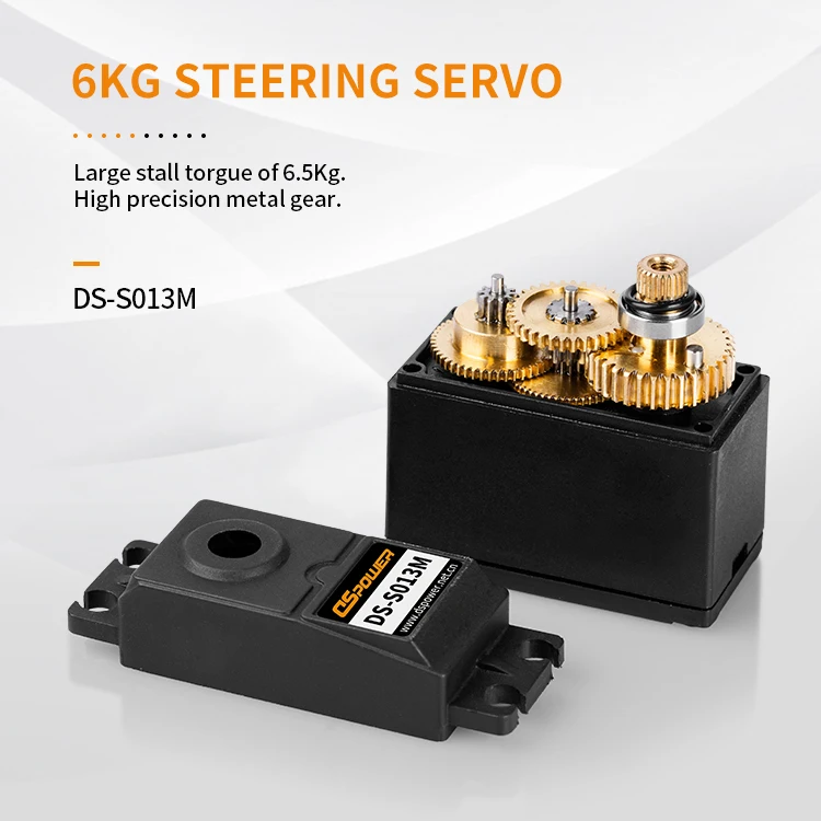 Dspower S013M 6 кг Servo c металлическими шестернями водонепроницаемый цифровой высокий крутящий момент