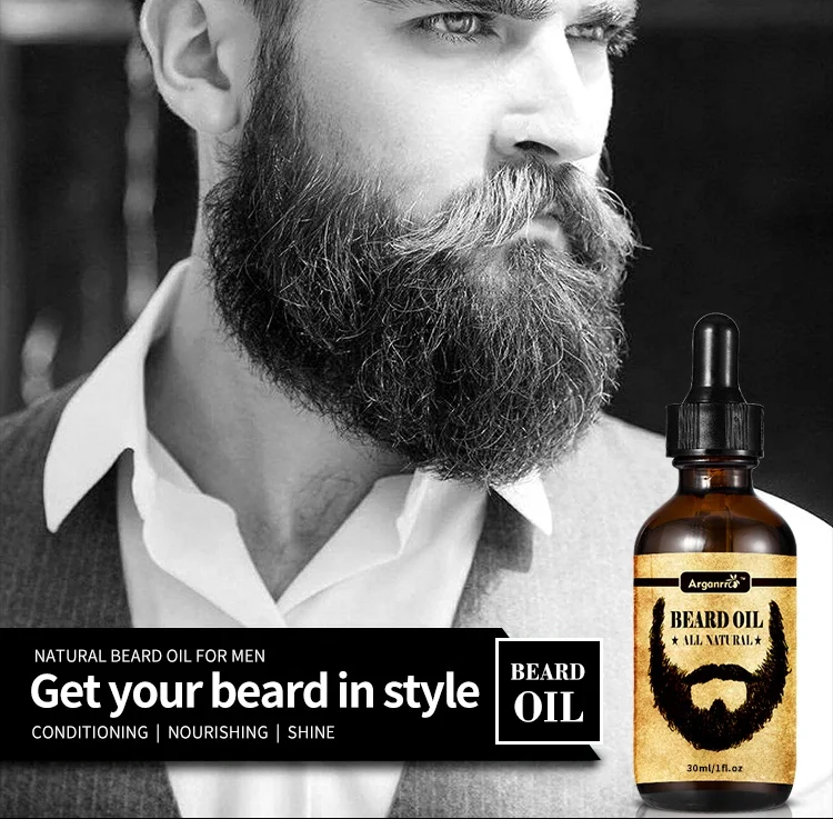 BARBERSHOP growth soften beard oil 30ml no label or private label customize