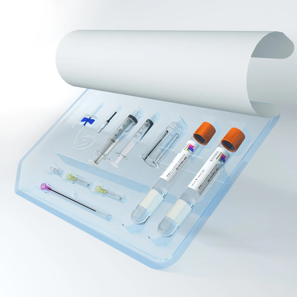 Инъекция стволовых клеток HA цитрат натрия плазменный гель PRP Корейская трубка для лечения PRP