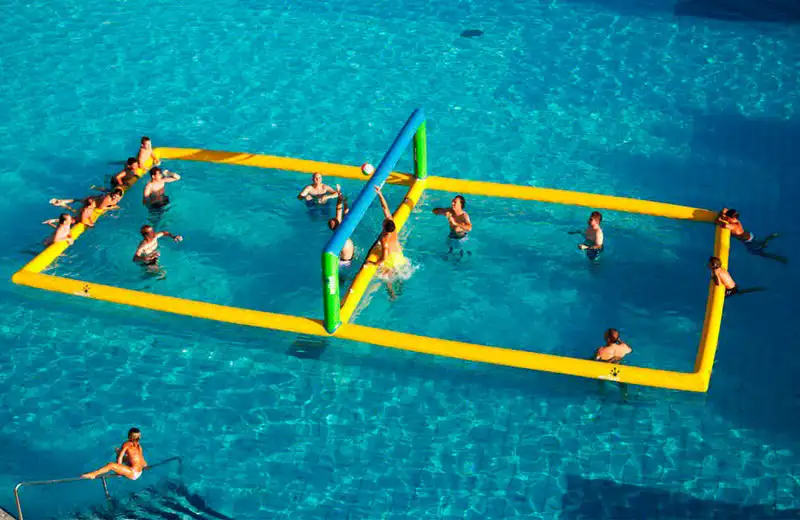 Favorite Professional manufacturer Outdoor Water Games Inflatable Beach Volleyball Court For Sale