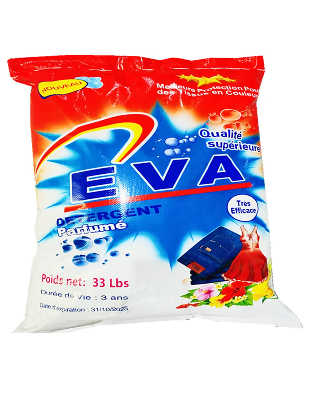 High Tower Spraying Washing Detergent Powder/Low Density Poudre a Laver/Big Volume Detergente Para Roupa To Gambia and Senegal