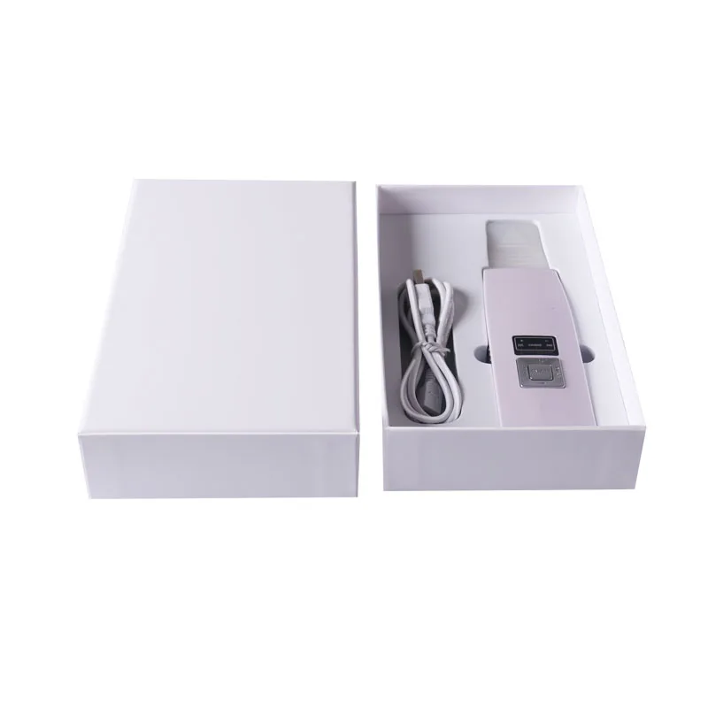 battery operated ultrasonic ion skin scrubber portable ultrasonic facial skin scrubber