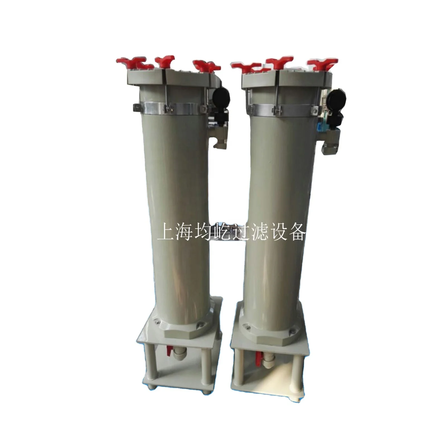 Nickel Gold Zinc Plating Plant Using PP plastic filter housing