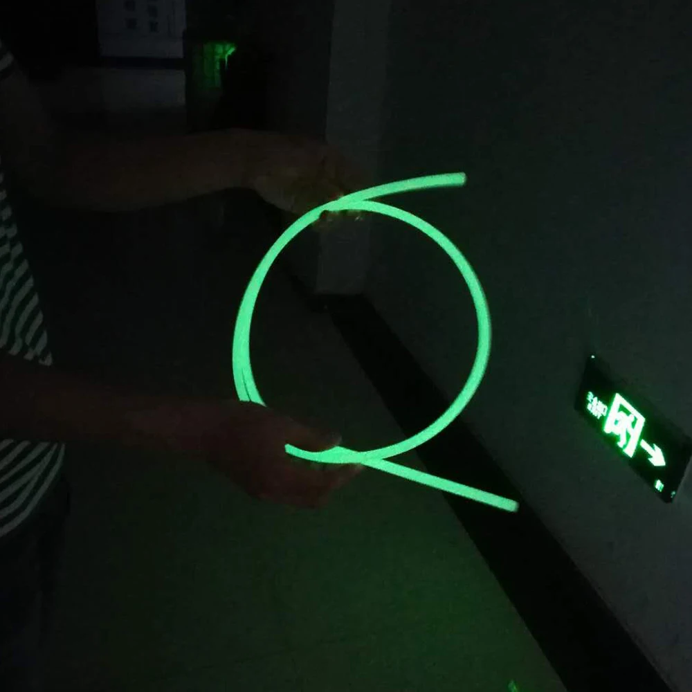 customized color silicone rubber tube transparent silicone tube glow in dark silicone tube