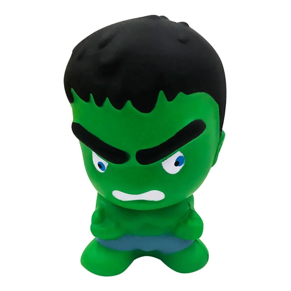 Китайская Высококачественная фигурка завода marvel супер герой большой Сжимаемый oem милая сжимаемая игрушка для снятия стресса медленно восстанавливающая форму