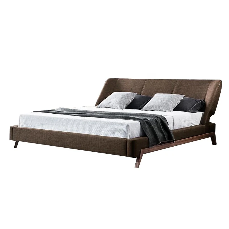 
bedroom set furniture king size latest double bed designer furniture set leather modern luxury bed 