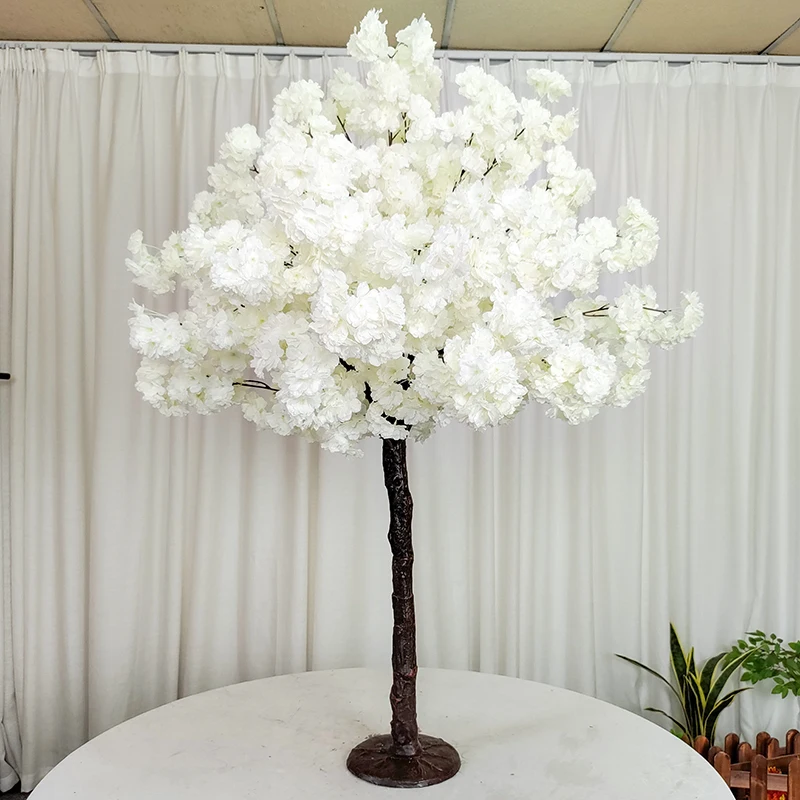 Wedding Table Flower tree Centerpiece Ornament roses tree silk artificial cherry blossom tree