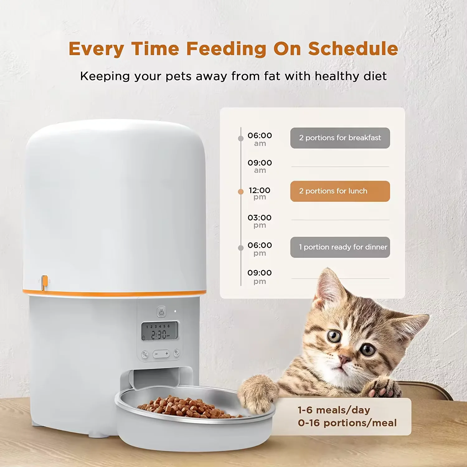 4L Wifi -Enabled APP Pet Feeder Comedero Alimentador Para Perro Gato Mascotas Microchip Bowl Dog Food Dispenser For Cat