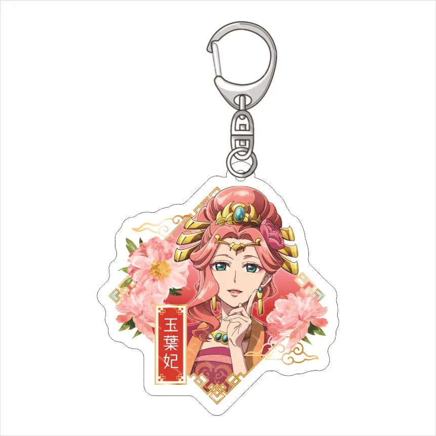 Anime The Apothecary Diaries Kusuriya No Hitorigoto Keychain Acrylic Figure Maomao Cosplay Bag Key Chains Pendant Gifts