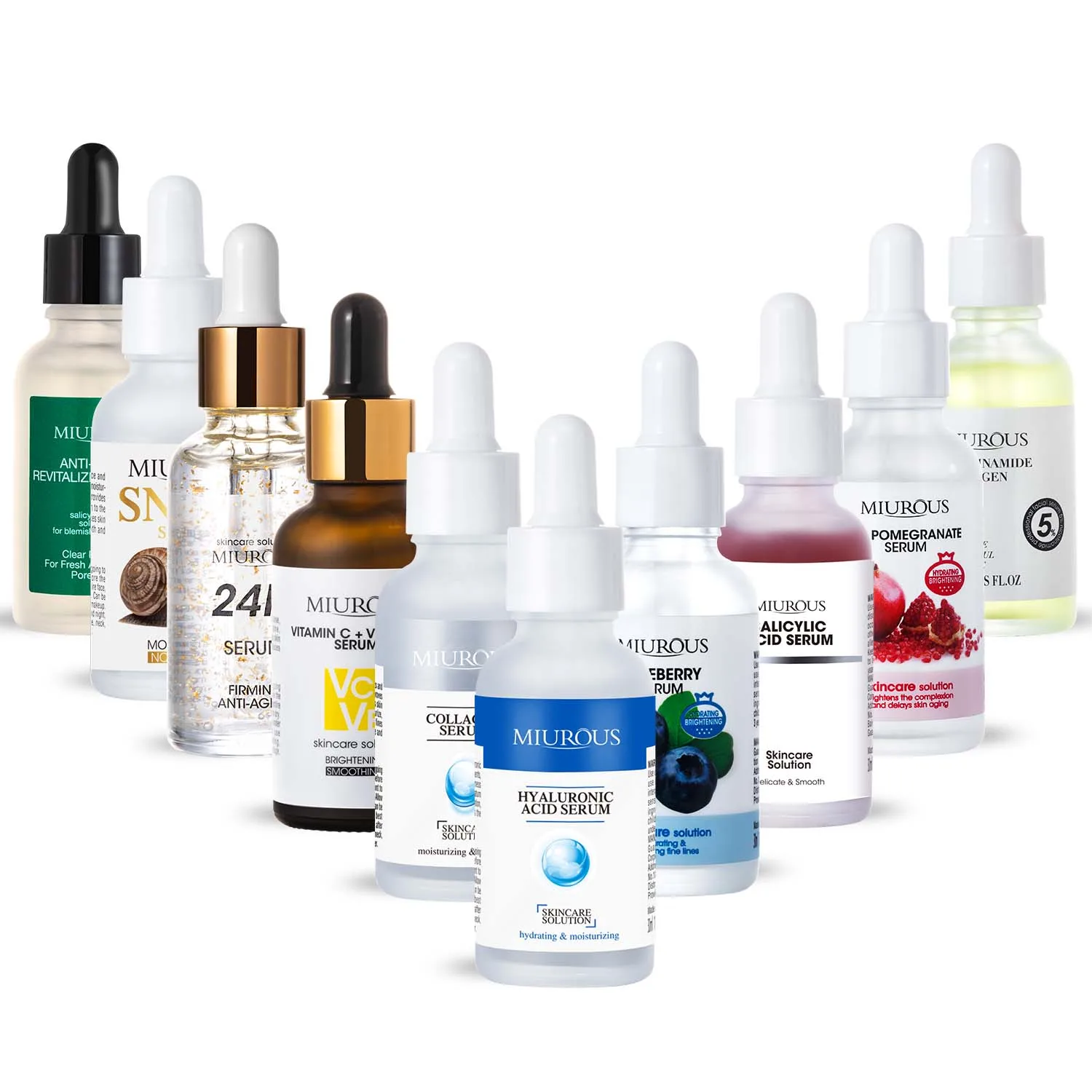 With Good Facial Care Effect Meet Different Needs Ten Serum Products Cosmetics