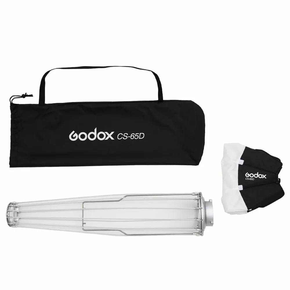 Go-ox Cs-50d 50cm Round Shape Softbox Light Lantern Quick-install Portable  For Bowens Mount Studio Flash