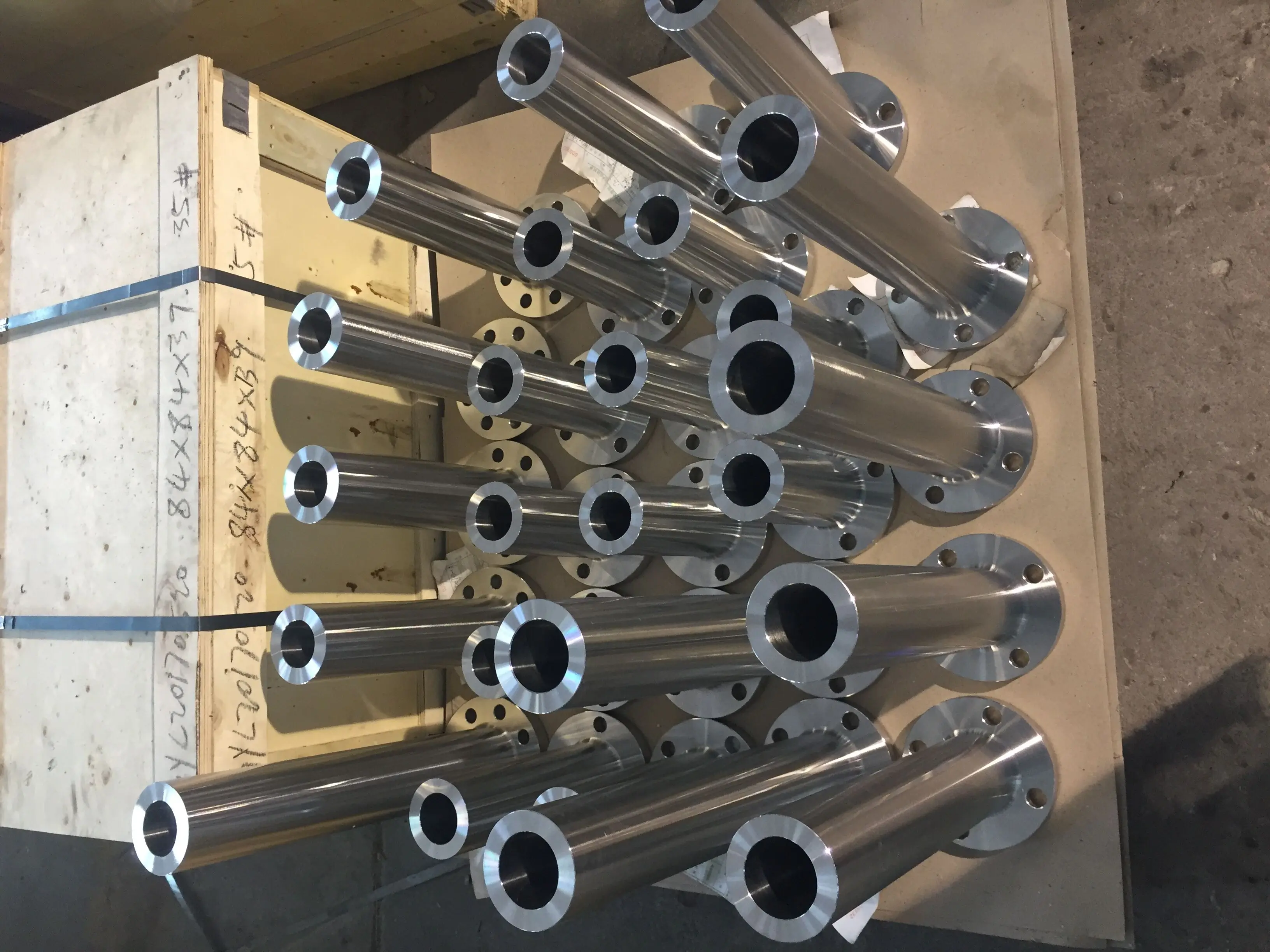 Класс 150 astm b16.5 6 дюймов rf длинный сварочный шейный фланец