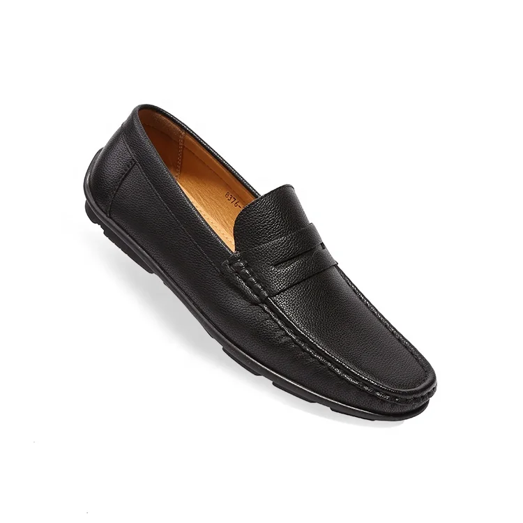 New coming excellent quality big size Penny Loafers shoes for men pure color