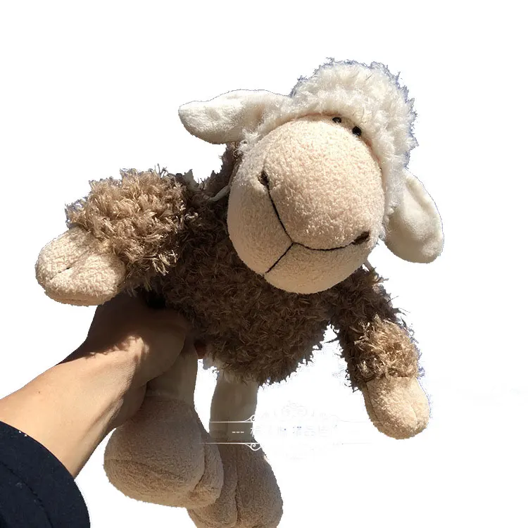 Soft Material  Plush Lamb Toys Wolf Skin Sheep Plush Toy Sleepy Sheep Doll Soft Toy