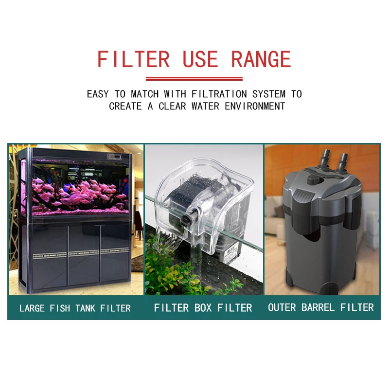 Bacteria house ceramic ring aquarium filter fish tank water purification stone filter material