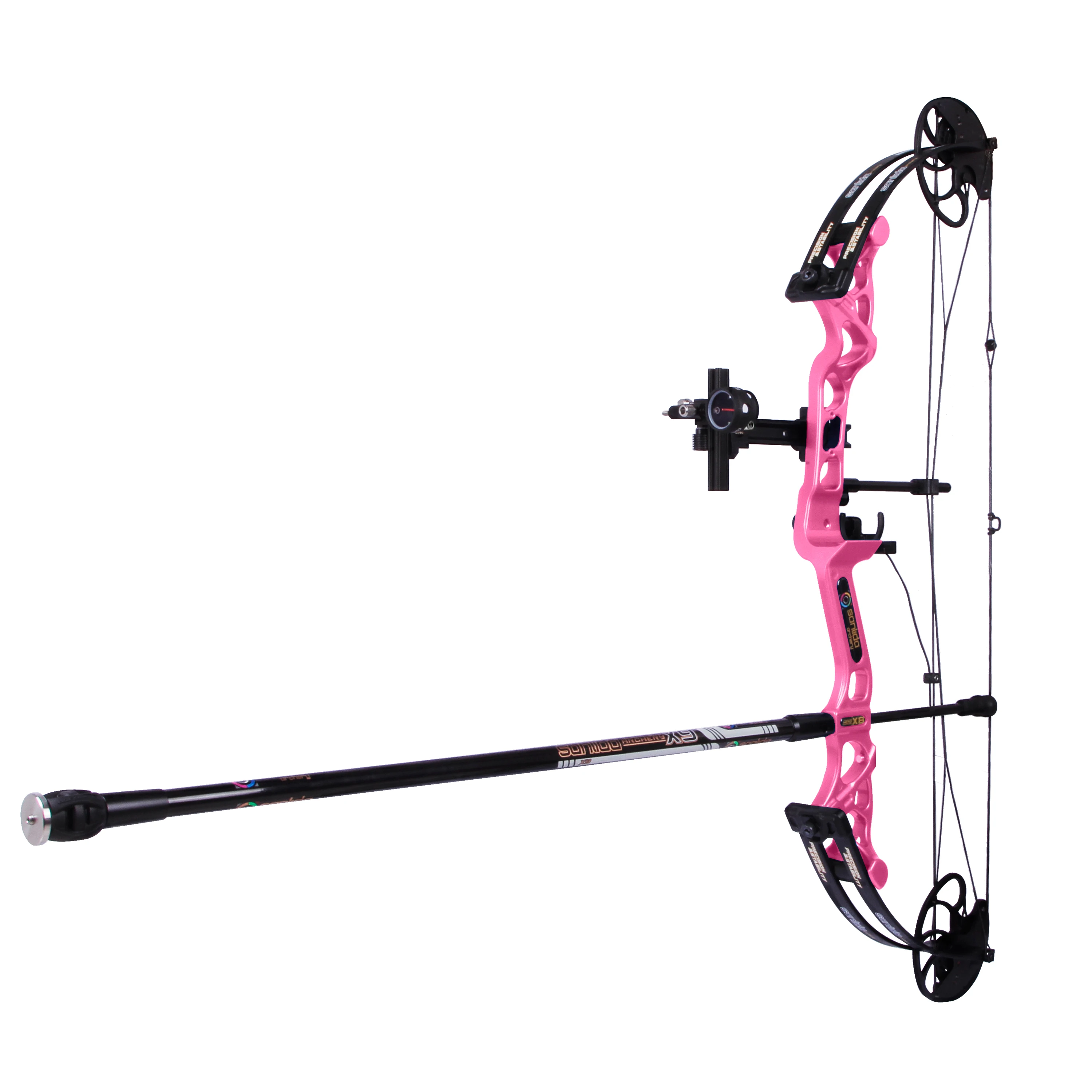 Sanlida Archery  Hero X8 Target Compound Bow and Arrow Beginner Kit for Kids and Youth 7-35lbs Draw Weight