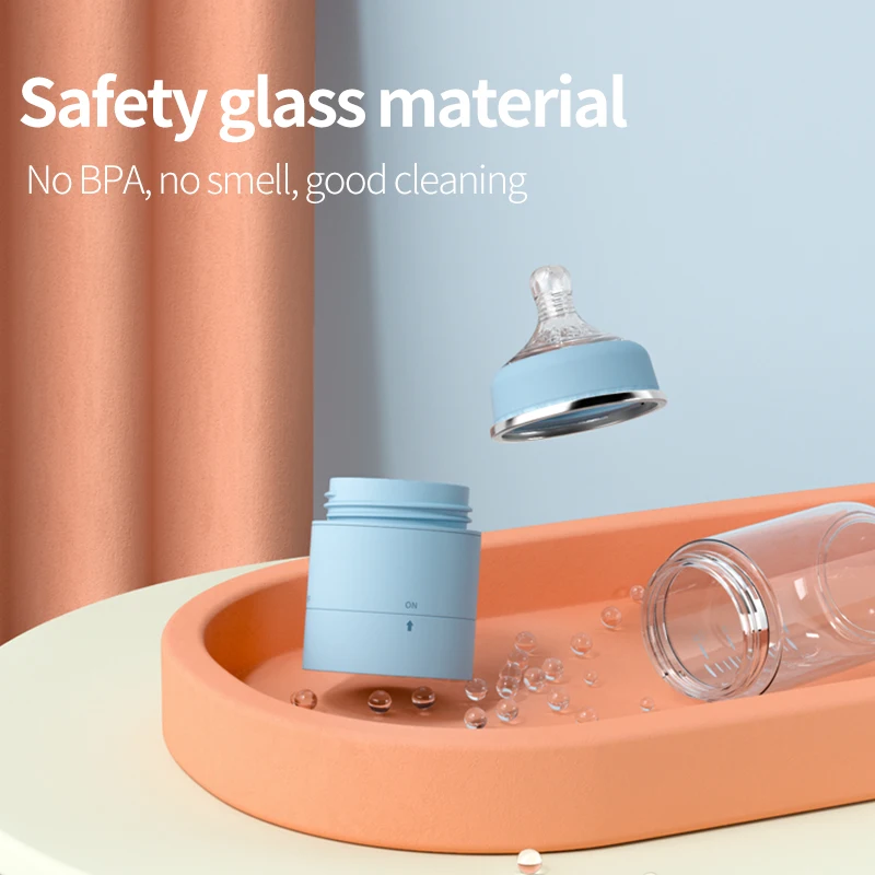 2023 New Design Baby Feeding Bottle set Portable Multifunctional Baby Bottle With Powder Storage Baby Milk Bottle