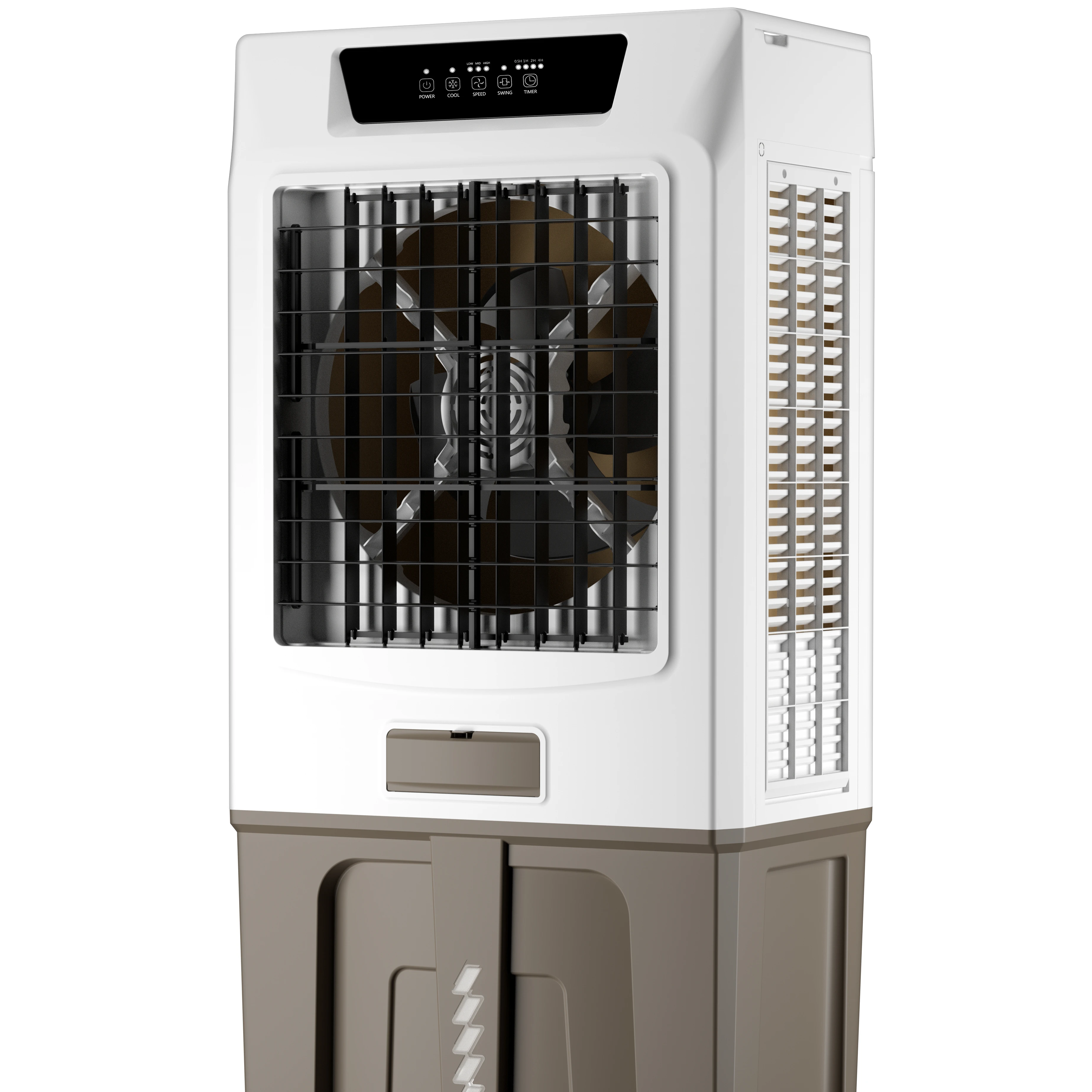 Portable 180W Air Cooler Remote Control Air Conditioner for Home And outdoor With 95L Water Tank