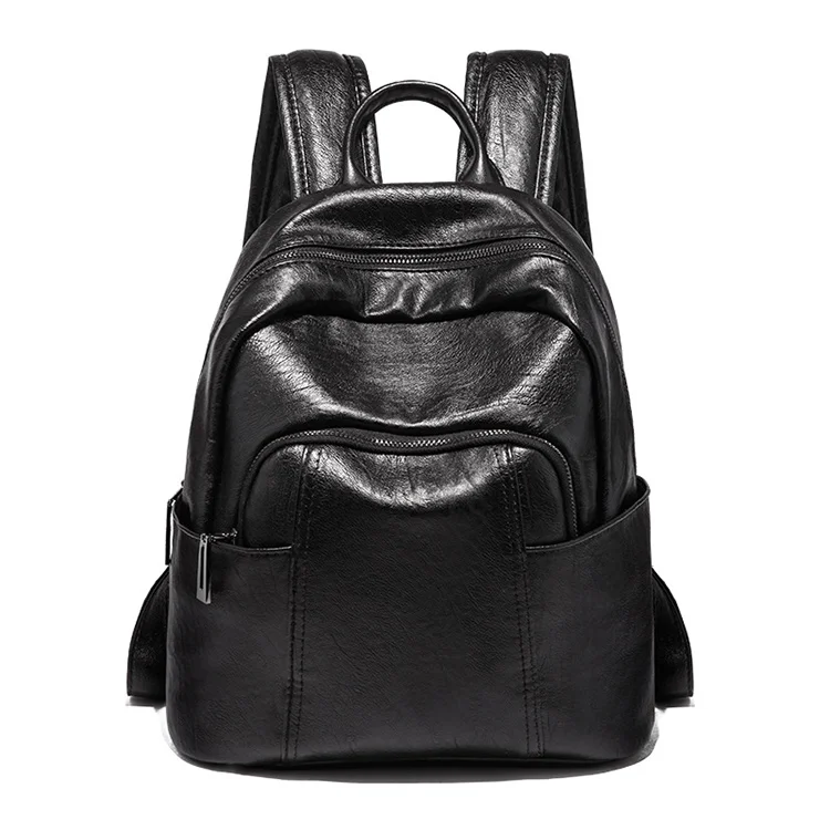 Bp016 Online Shopping customized fashion ladies vegan leather backpack shoulder bag