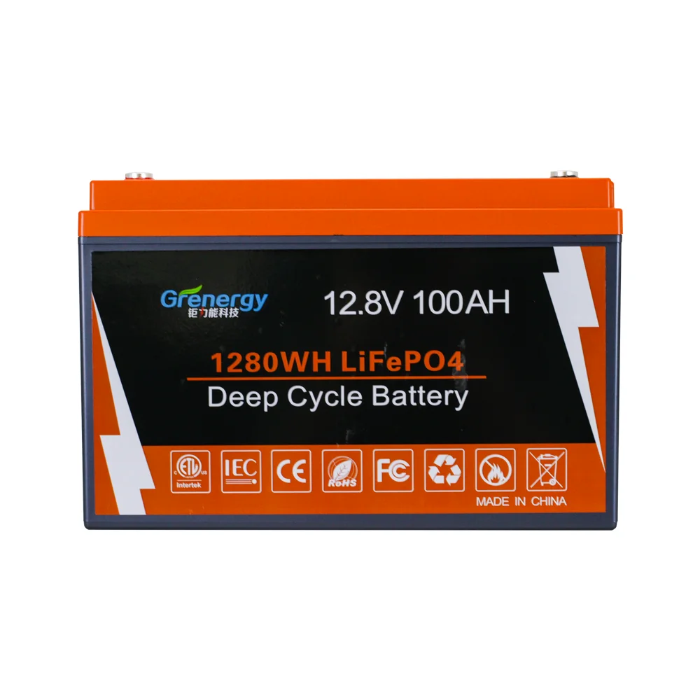 12 Вольт 100 Ампер час литиевая батарея RV монитор батареи Smart BMS 4S В Lifepo4 наружный источник питания Power Bank