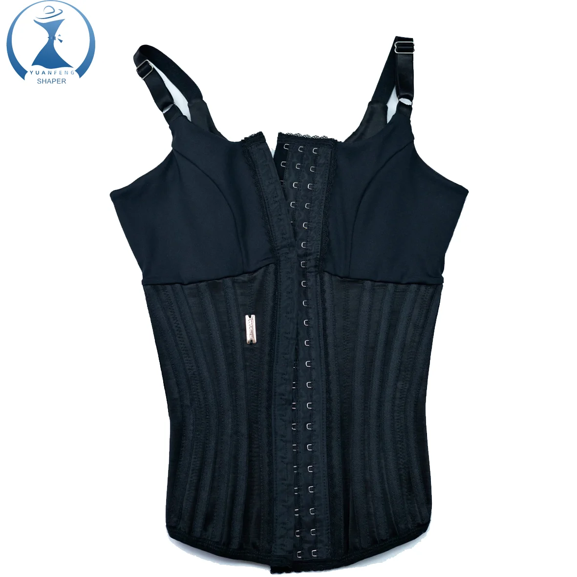 YUANFENG Womens plus size Waist Trainer Latex Waist Cincher Corset Belly Wrap Bustier Hourglass Post Surgery Adjustable Strap