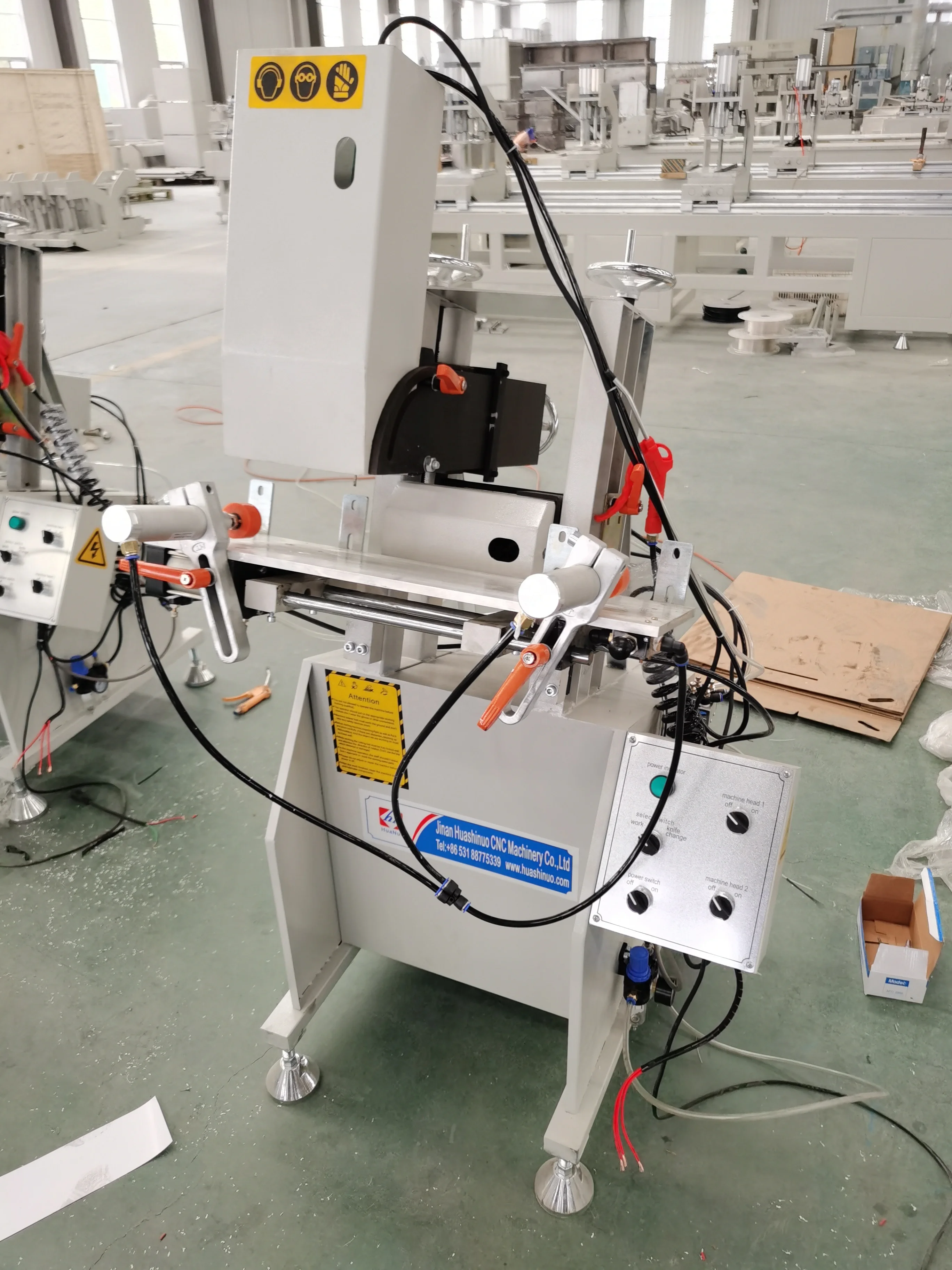 Upvc Doors Windows Making Machine 4 Head PVC Window Welding Machine