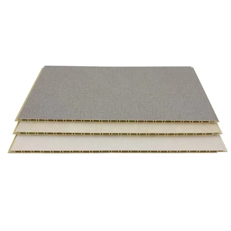 Laminate Sheets for Walls PVC Film Laminated WPC Wall Panel PVC Cladding Cheap